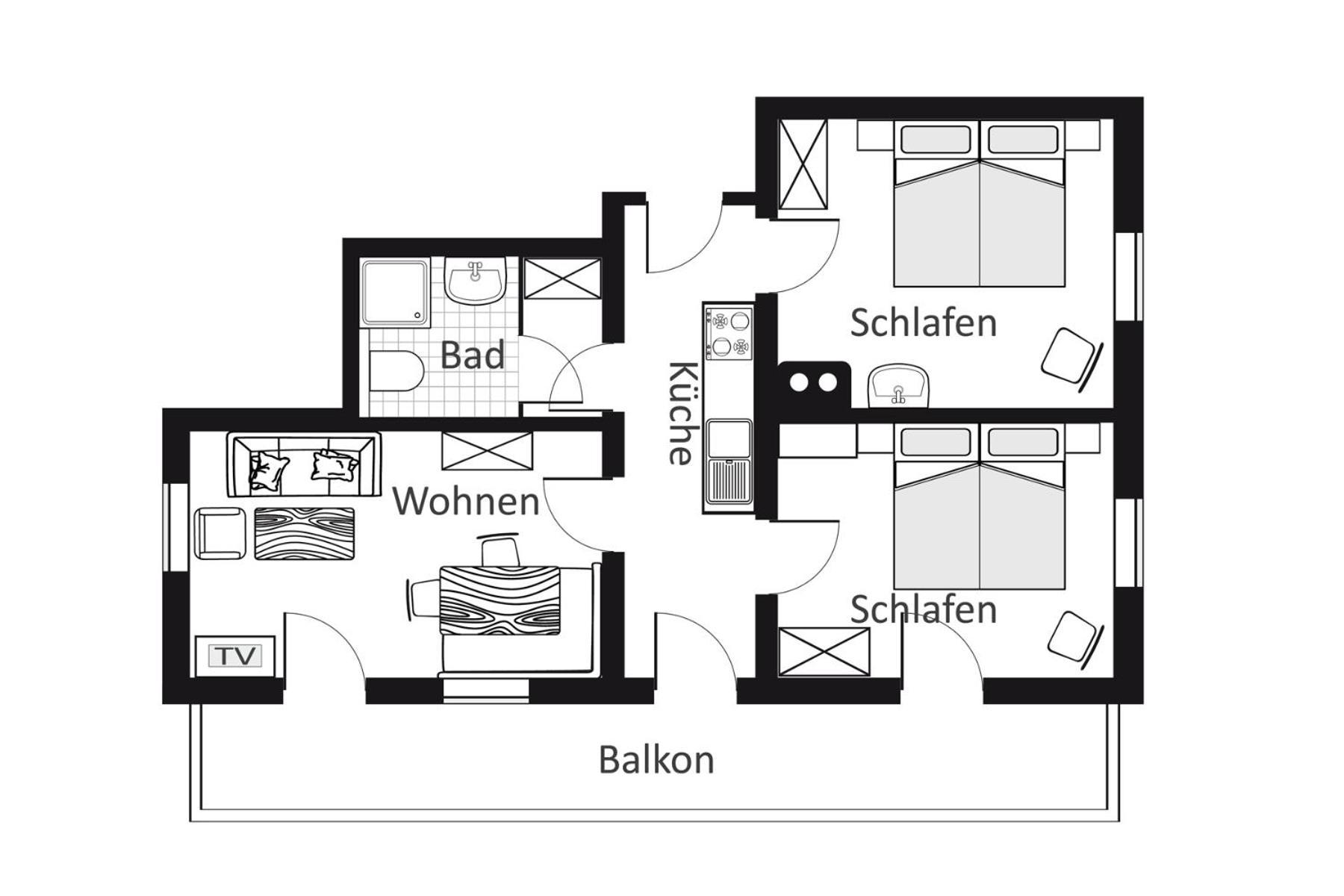 Gschwenderhaus Ferienwohnungen Oberstdorf Quarto foto
