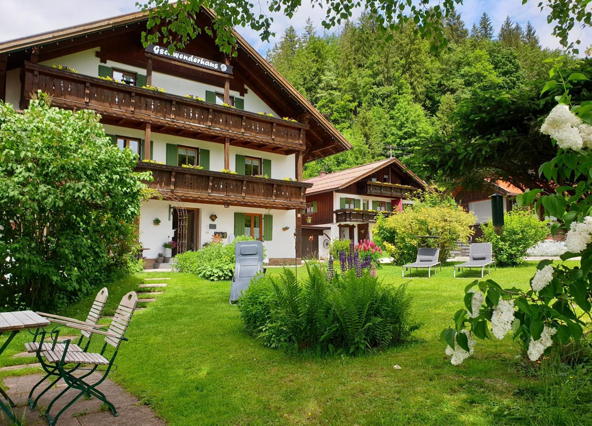 Gschwenderhaus Ferienwohnungen Oberstdorf Exterior foto
