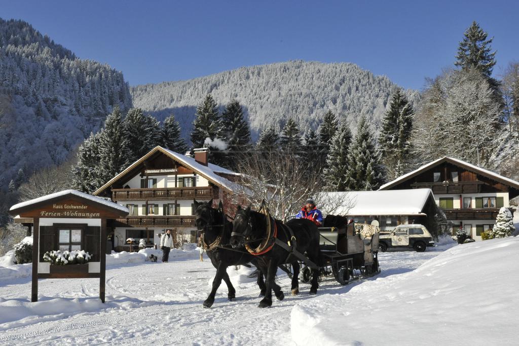 Gschwenderhaus Ferienwohnungen Oberstdorf Exterior foto