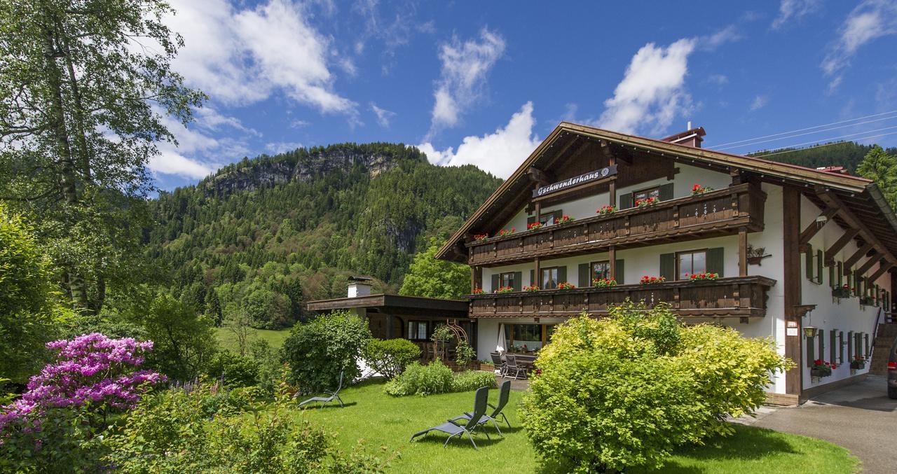 Gschwenderhaus Ferienwohnungen Oberstdorf Exterior foto
